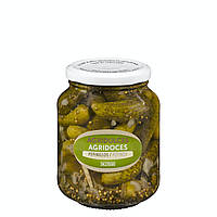 Соленья Hacendado Sweet and sour gherkins Hacendado, 425 гр. Доставка від 14 днів - Оригинал