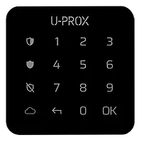 U-Prox Keypad G1 Black Беспроводная сенсорная клавиатура для одной группы