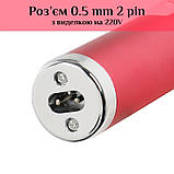 Жіноча бритва/тример 5в1 для тіла, обличчя, брів, носа електрична з акумулятором KROAYA XD-3011 рожевий, фото 9