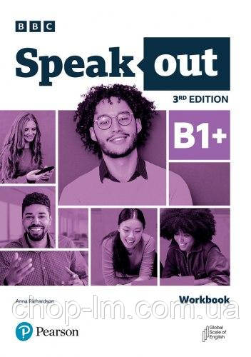 Speakout 3rd Edition B1+ Workbook with Key. Pearson/ Робочий зошит