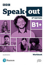 Speakout 3rd Edition B1+ Workbook with Key. Pearson/ Робочий зошит