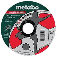 Metabo Limited Edition Soccer (616259000) Отрезной круг по металлу 125 x 1,0 x 22,23 мм, Inox, TF 41