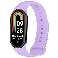 Силіконовий ремінець BeCover для Xiaomi Mi Smart Band 8 Light Purple (709405)