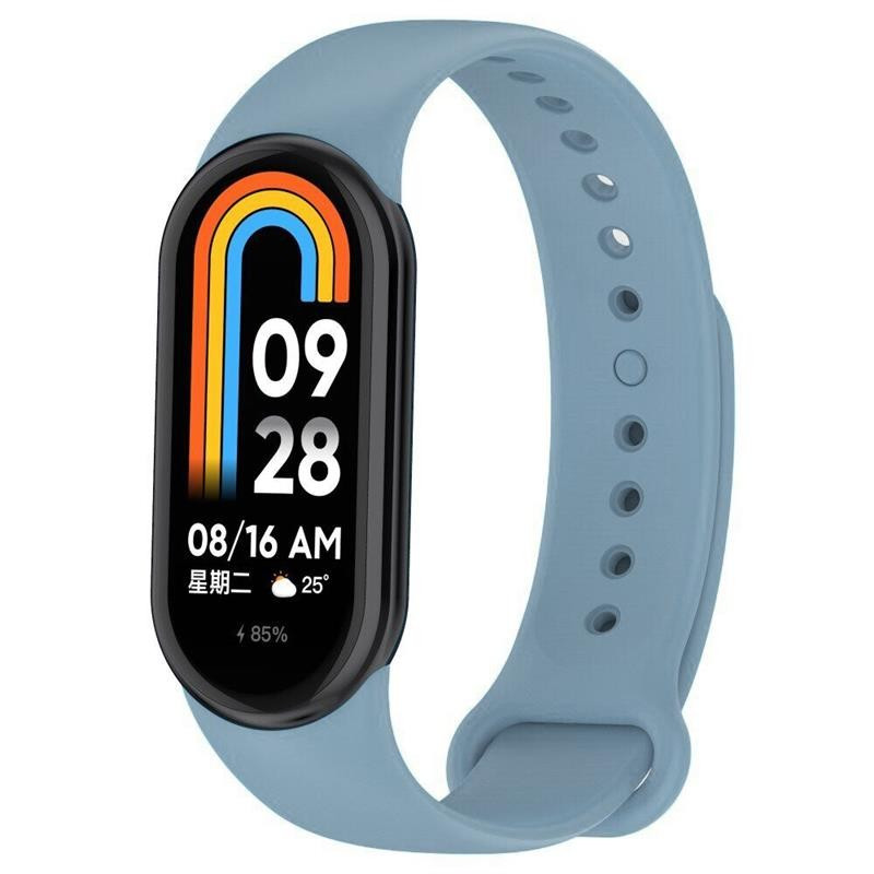 Силіконовий ремінець BeCover для Xiaomi Mi Smart Band 8 Lilac (709402), фото 1