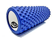 Масажний ролик EasyFit Grid Roller Light 33 см Синій, фото 4
