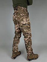 Чоловічі демісезонні штани софтшелл,Штани ULTIMATUM Soft Shell Піксель,тактичні армійські штани soft shell, фото 2