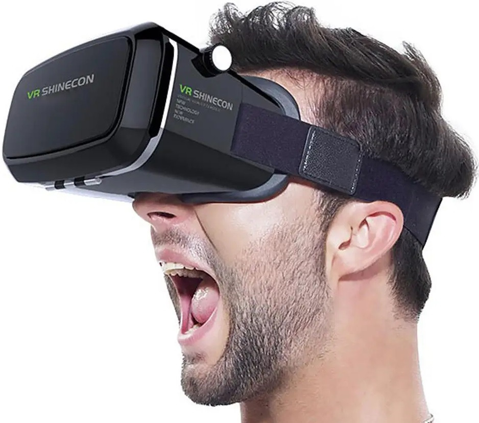 VR Shinecon Окуляри Віртуальної Реальності 3D Glasses з пультом, фото 1