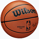 Баскетбольний м'яч Wilson NBA Authentic Outdoor BSKT WTB7300XB05 (розмір 5),, фото 3