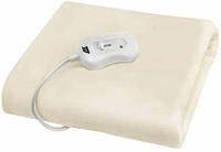 Одеяло обогреватель 65 Вт Электрическое одеяло Malatec 190 х 80 см (Термопростынь)