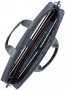 Сумка для ноутбука 15.6" RivaCase Prater 7532 темно-сіра, фото 7