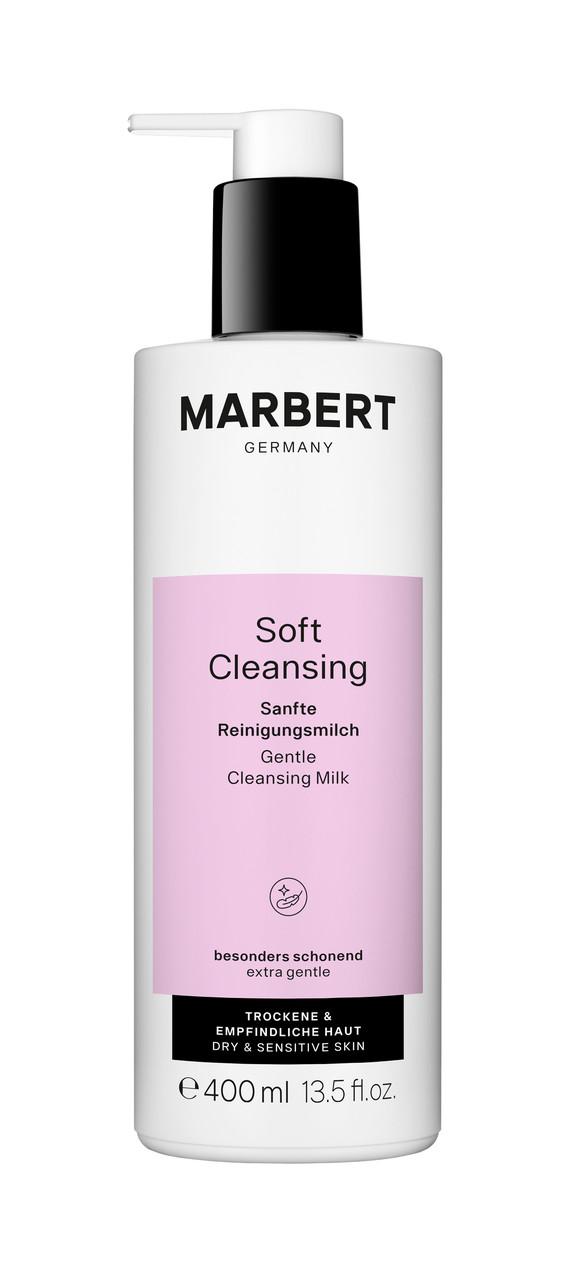 Ніжне очисне молочко Marbert Gentle Cleansing Milk 400 мл для сухої та чутливої шкіри