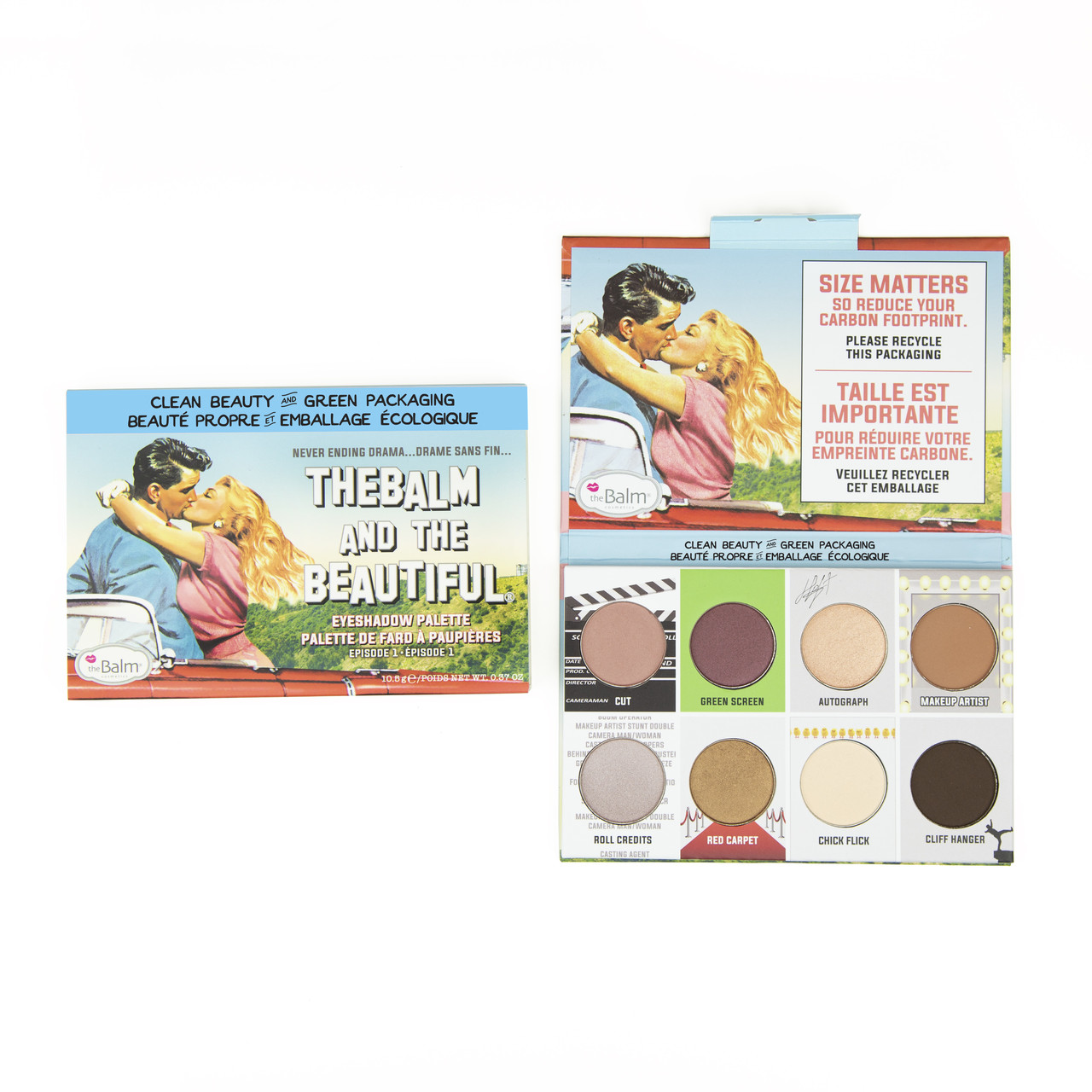 Палітра тіней для очей TheBalm & The Beautiful Ep1 10,5 г - фото 1 - id-p1771015941