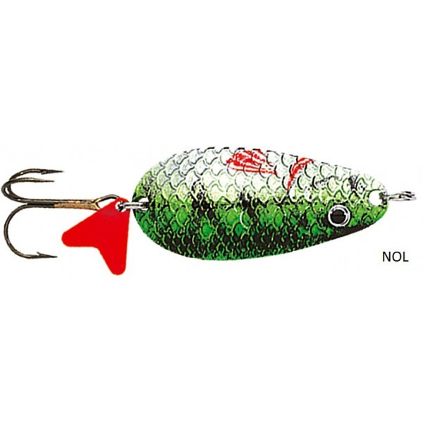 Блешня коливалка Jaxon Karas Natural 1 NOL вага 16g, довжина 5,5 cm