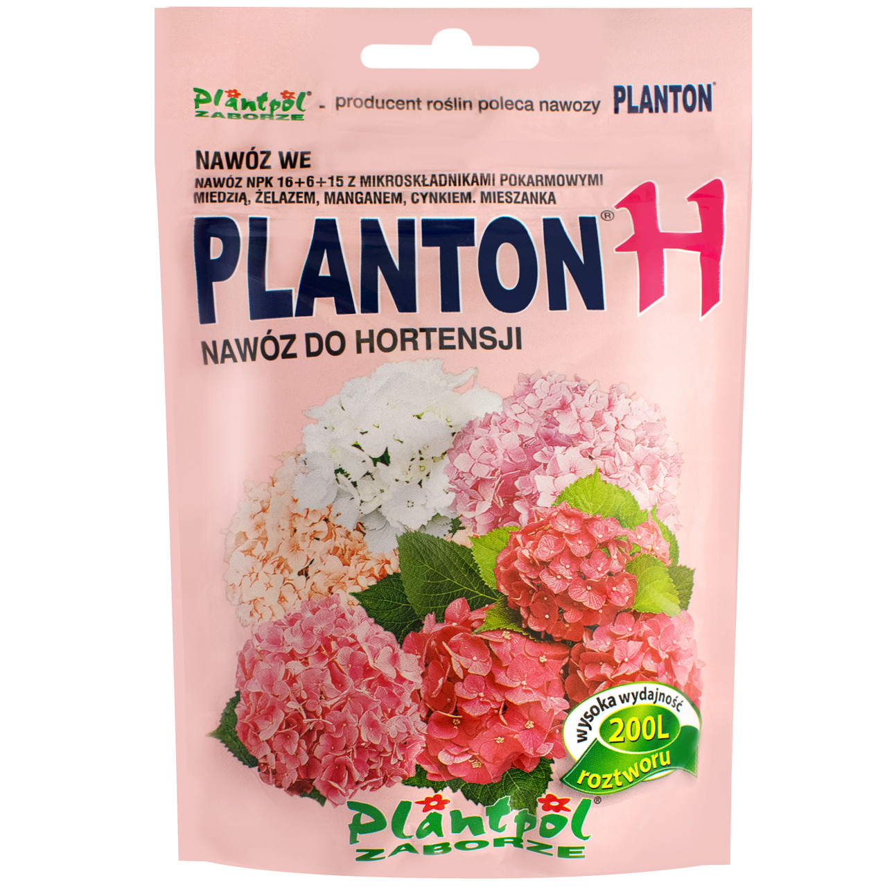 Добриво Planton H для гортензій 200 г Plantpol - купити за найкращою ...