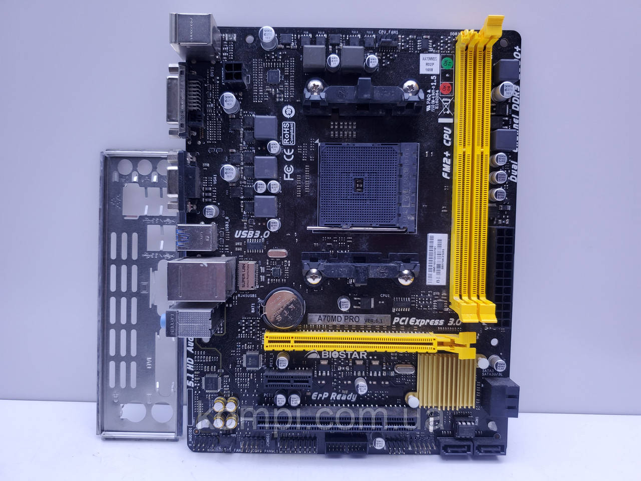 Материнська плата sFM2+ Biostar A70MD PRO (Socket FM2+,DDR3,б/у)