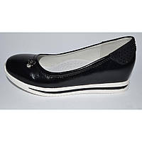 Туфли школьные для девочки, сникерсы 34 размер, супинатор, кожаная стелька, 105-77-151