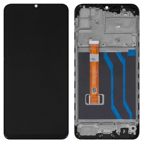 Дисплей для Oppo A31, чорний, з рамкою, Original (PRC), CPH2015, CPH2073, CPH2081, CPH2029, CPH203, фото 1