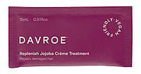 Восстанавливающий крем с маслом жожоба DAVROE Replenish Jojoba Creme Treatment 15 мл для укрепления волос