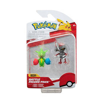 Набір ігрових фігурок POKEMON W15 - ПОНЬЯРД І РОЗЕЛИЯ PKW3006