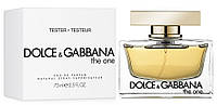 Женские духи Dolce & Gabbana The One Tester (Дольче Габбана Зе Ван) Парфюмированная вода 75 ml/мл Тестер