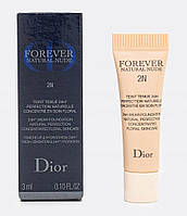 Тональная основа для лица Dior Forever Natural Nude 2N - миниатюра, 3 мл