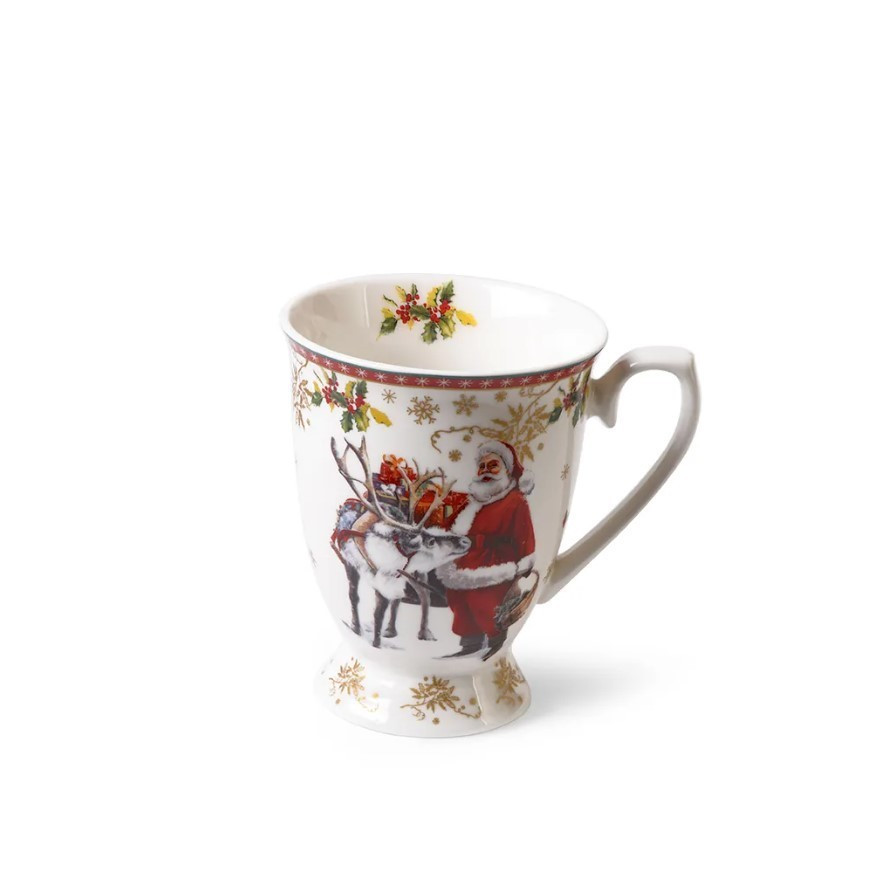 Чашка Fissman CHRISTMAS 300 мл фарфор (13799), фото 1