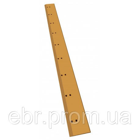 123/05119 Ніж щелепи переднього ковша на 9 зубів 18 отворів 2450х200х20 для JCB 3CX 4CX