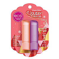 Бальзам для губ EOS Holiday Lip Balm Gift Cranberry Joy & Merry Berry (2 штуки)