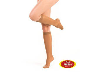 Гольфи компресійні 1 класу Premium Delicate (Pani Teresa, 0433) довгі