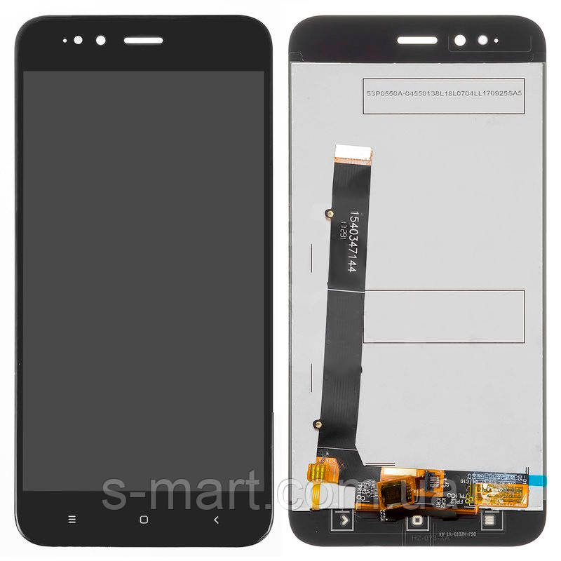 Дисплей (модуль) для Xiaomi Mi A1 экран и сенсор, черный (OEM) - фото 1 - id-p1016254729