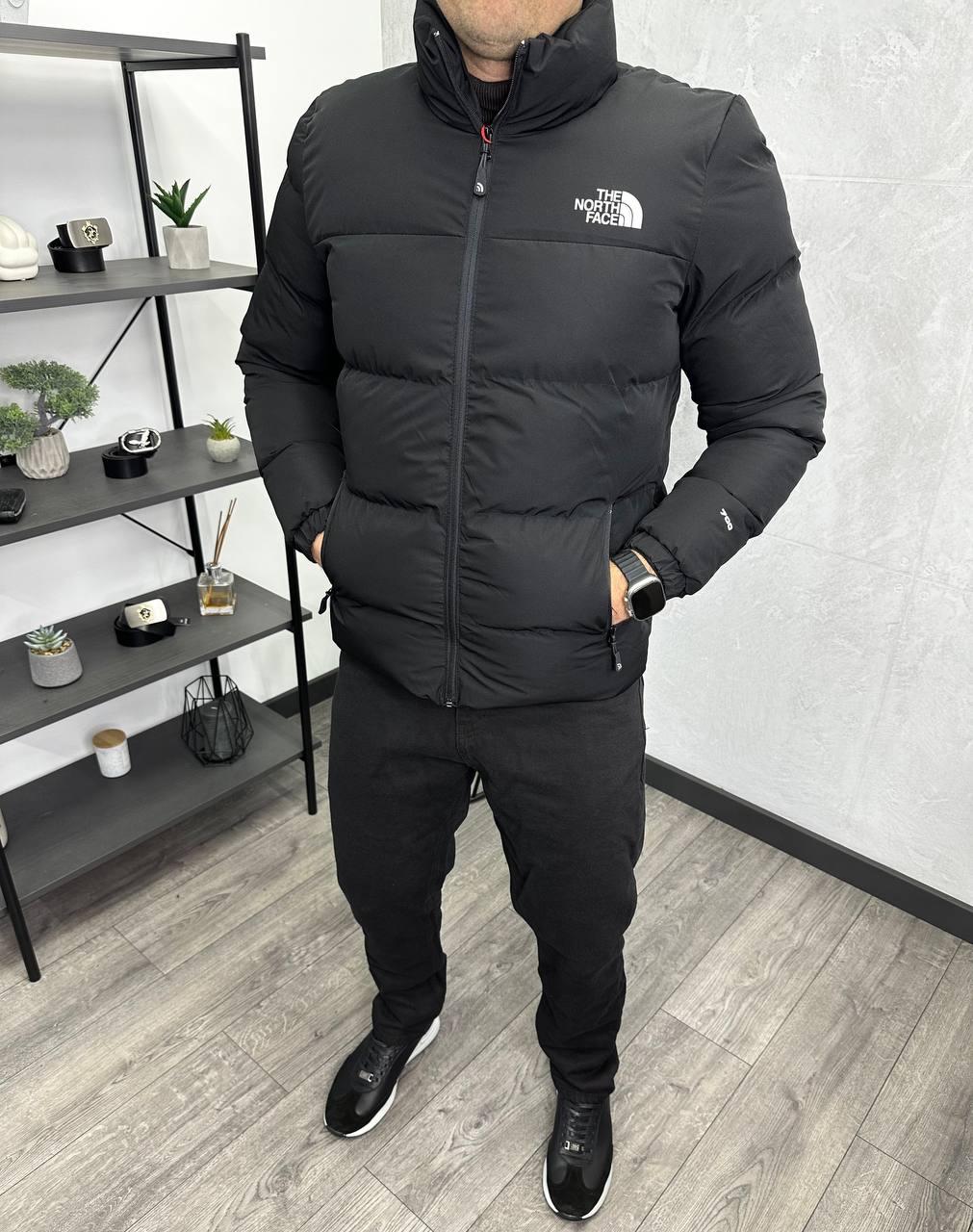 Чоловіча зимова куртка The North Face H1901 чорна