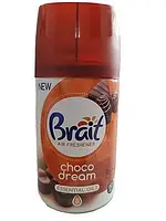 Освежитель воздуха Brait Choco Dream автоматический сменный баллон 250мл