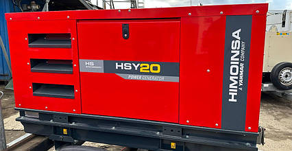 Дизельний генератор HIMOINSA HSY-20T5 YANMAR (14 кВА), фото 1