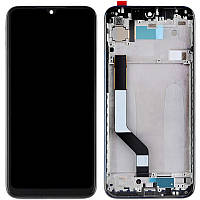 Дисплей (модуль) для Xiaomi Redmi Note 7 сенсор и черная рамка высокого качества