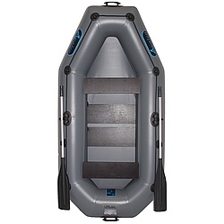 Надувний човен ПВХ Avalon А240 сірий. Купити надувний човен Авалон від заводу. Недорогі лодки для рибалки