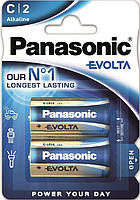 Panasonic Батарейка EVOLTA щелочная C(LR14) блистер, 2 шт. Baumar - Я Люблю Это