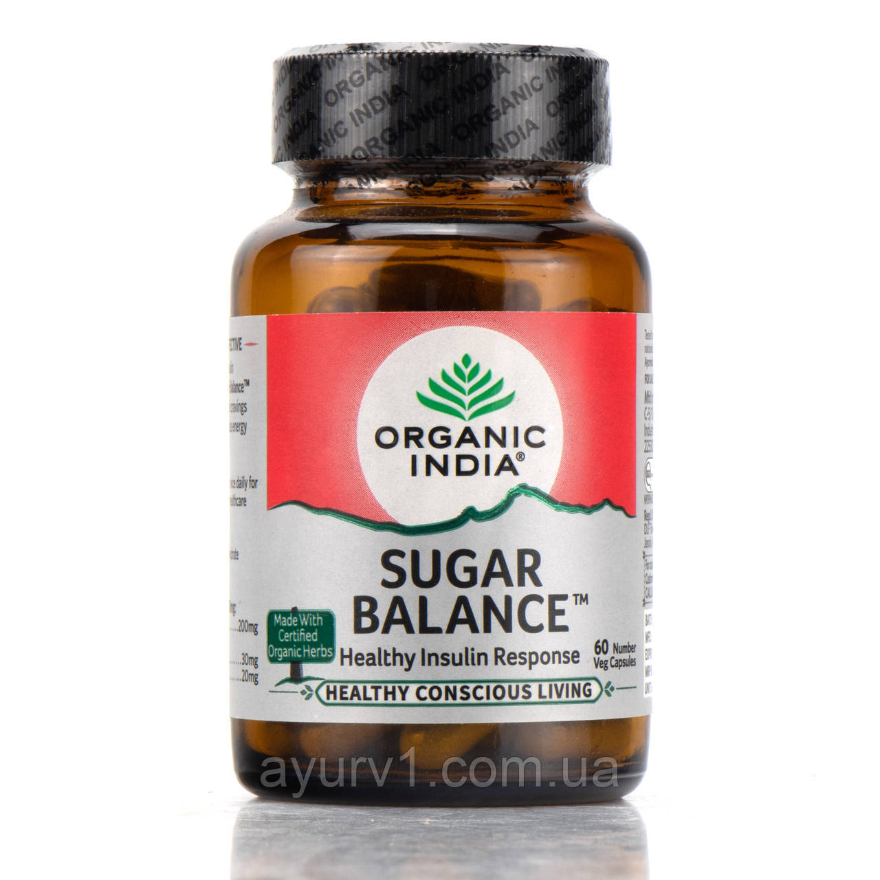 Діабет Sugar Balance Organic India 60 кап