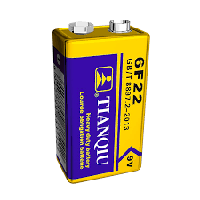 Батарейка 6F22 9V солевая TIANQIU Heavy Duty Battery