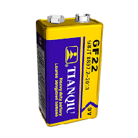 Батарейка 6F22 9V сольова TIANQIU Heavy Duty Battery