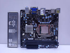 Материнська плата s1155 MSI H61I-E35 (Socket 1155,Mini ITX,DDR3,б/у)