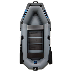 Надувний човен ПВХ Avalon А270 сірий. Купити надувний човен Авалон від заводу. Недорогі лодки для рибалки