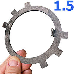 Затискна шайба планшайби гранулятора ОГМ-1,5 Шайба 120 мм Лапчаста стопорна прокладка планшайби ОГМ-1,5