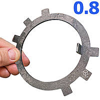 Зажимная лепестковая шайба для планшайбы ОГМ-0.8 Стопорное кольцо планшайбы пресс-гранулятора ОГМ-0.8