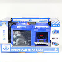 Гараж станція Поліція CLM 556 рація, світло, звук, в коробці