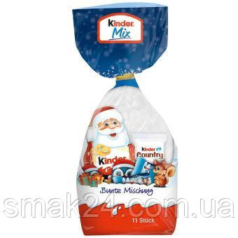Шоколадний новорічний набір Kinder Mix Bunte Nischung (11 шт.) 132 г Італія