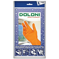 Перчатки Doloni №4546 универсальные хозяйственные латексные (L)