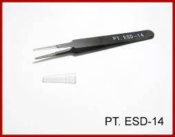 Пінцет прямий антистатичний ESD-13, фото 1