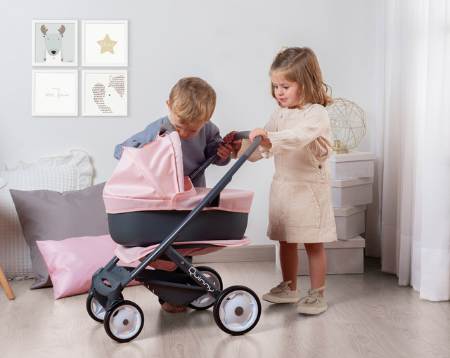 Коляска Smoby Toys Maxi-Cosi & Quinny 3 в 1 Софт зі знімною люлькою (253117)