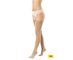 Панчохи лікувальні 1 кл. компресії Преміум (Pani Teresa, 0472) короткі відкриті