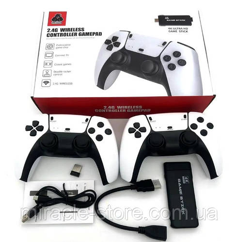 Игровая приставка Game Stick M8 PRO (64 GB, HDMI 1080P), 20000 Игр, два ...